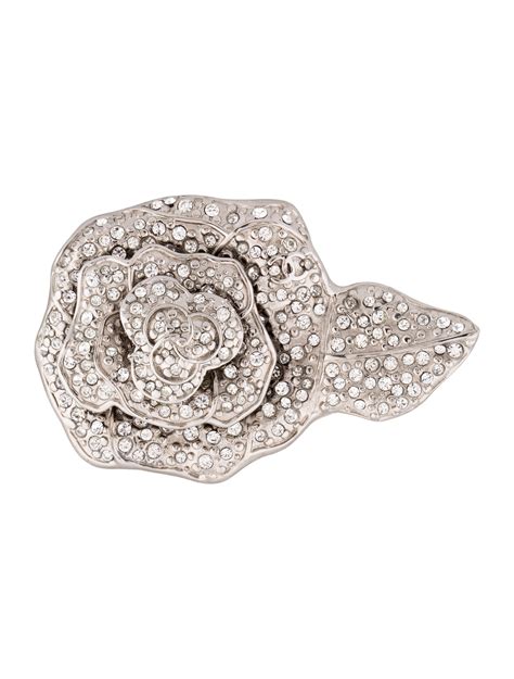 Chanel camellia brooch